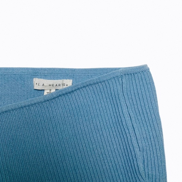 LA Hearts blue tube top - Picture 3 of 3